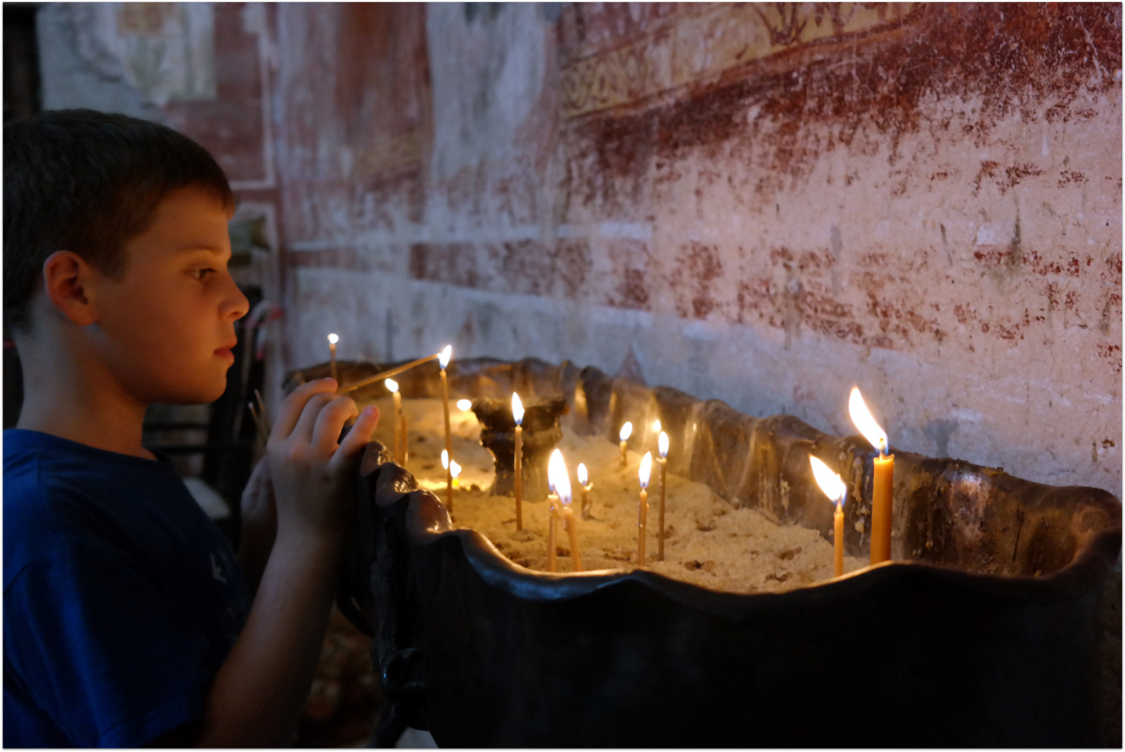 Orthodox candles