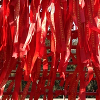 Red color - Spring Festival - Temple
